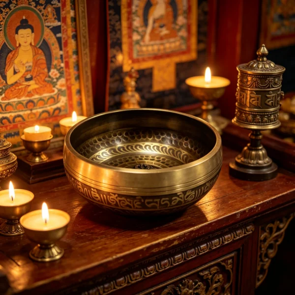 Vajra Design Singing Bowl
