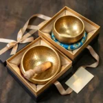 Golden Singing Bowl Set of 2 - Image 3