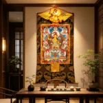 Manjushri Bodhisattva Thangka Painting - Image 3