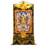 Manjushri Bodhisattva Thangka Painting - Image 4