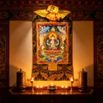 Four-Armed Avalokiteshvara Thangka Painting