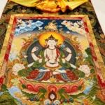 Four-Armed Avalokiteshvara Thangka Painting - Image 2