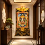 Four-Armed Avalokiteshvara Thangka Painting - Image 3