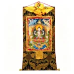 Four-Armed Avalokiteshvara Thangka Painting - Image 4