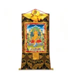 Yellow Jambhala Thangka Painting II - Image 4