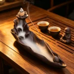 Lotus Leaf Backflow Incense Burner