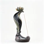 Tall Lotus Backflow Incense Burner - Image 4