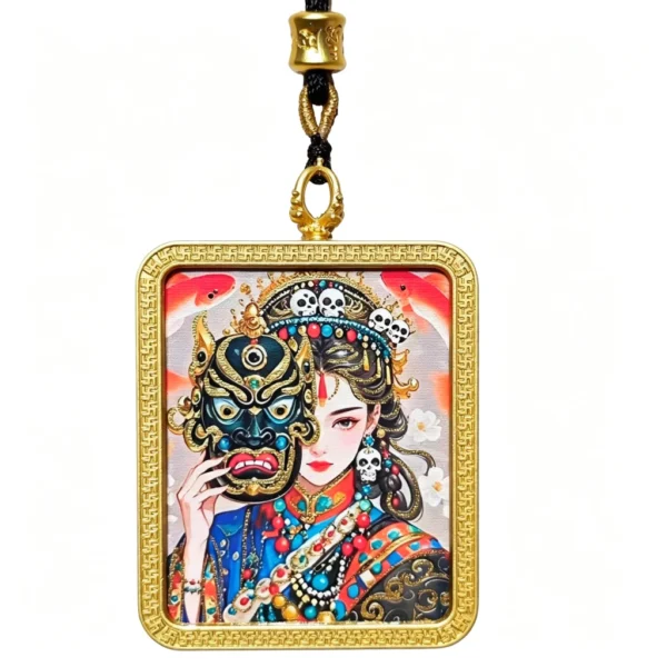 Palden Lhamo Thangka Pendant