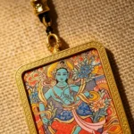 Green Tara Thangka Pendant - Image 2