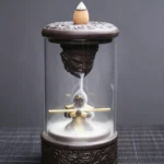 Monkey King Glass Backflow Incense Burner - Image 2