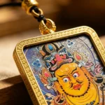 Yellow Jambhala Wealth Pendant - Image 2