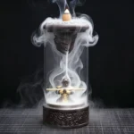 Monkey King Glass Backflow Incense Burner - Image 3