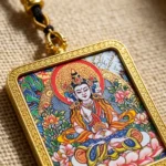 Vairocana Buddha Thangka Pendant - Image 2