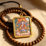 Vairocana Buddha Thangka Pendant - Image 4